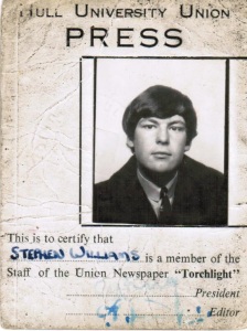 Stephen Williams' press pass for Torchlight